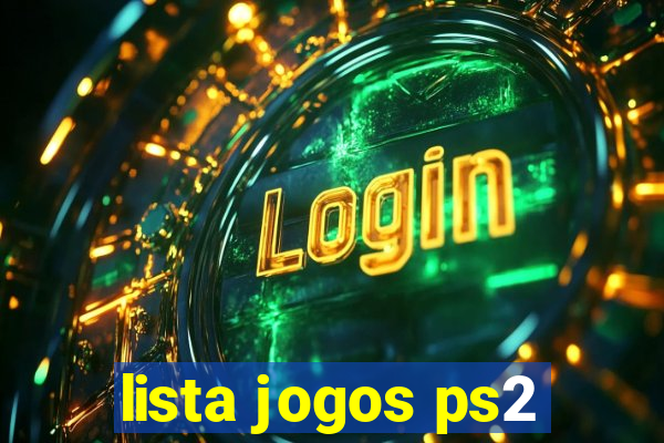 lista jogos ps2